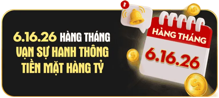 Thưởng nạp lại hàng ngày hcm66 khuyến mãi